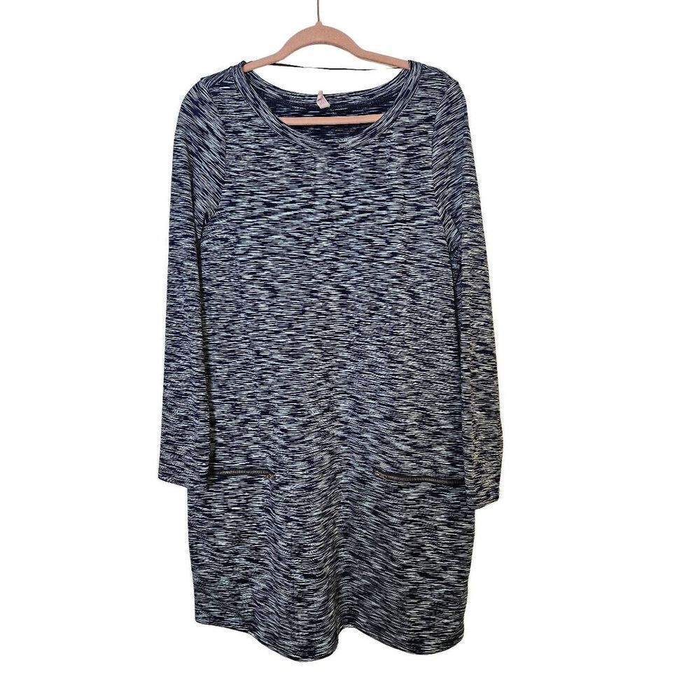 Soybu blue heathered dress. Size XL.